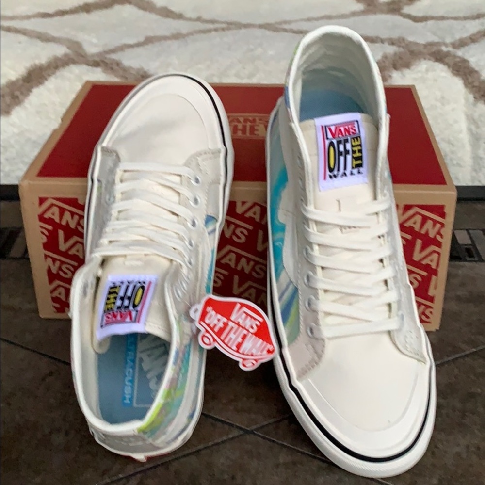 VANS SK8-Hi 138 DECON RESIN SWIRL Marshmal men’s - Picture 7 of 16